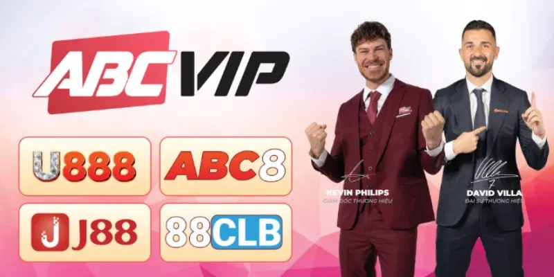 ABCVIP sở hữu hàng loạt tên tuổi đình đám như J88, U888, Abc8, 88clb